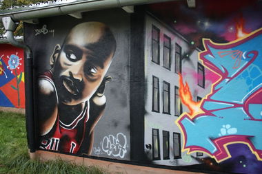 Graffiti Wall in Bayreuth - Photo by AMIDNIGHT - Bayreuth, 457