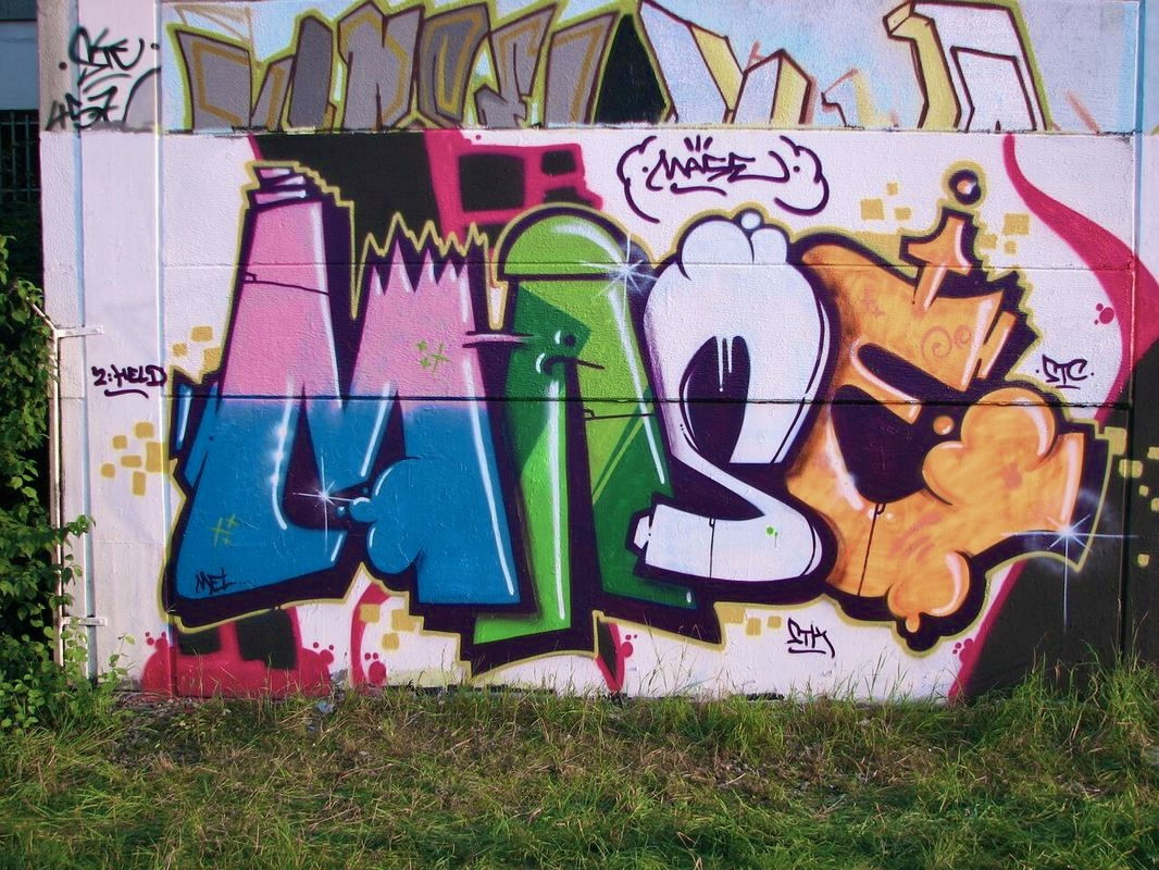Graffiti Wall in Bayreuth - Photo by AMIDNIGHT - MASE, BROW, 457
