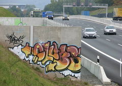 Graffiti Wall in Bayreuth - Photo by AMIDNIGHT - Bayreuth, clubs, hls