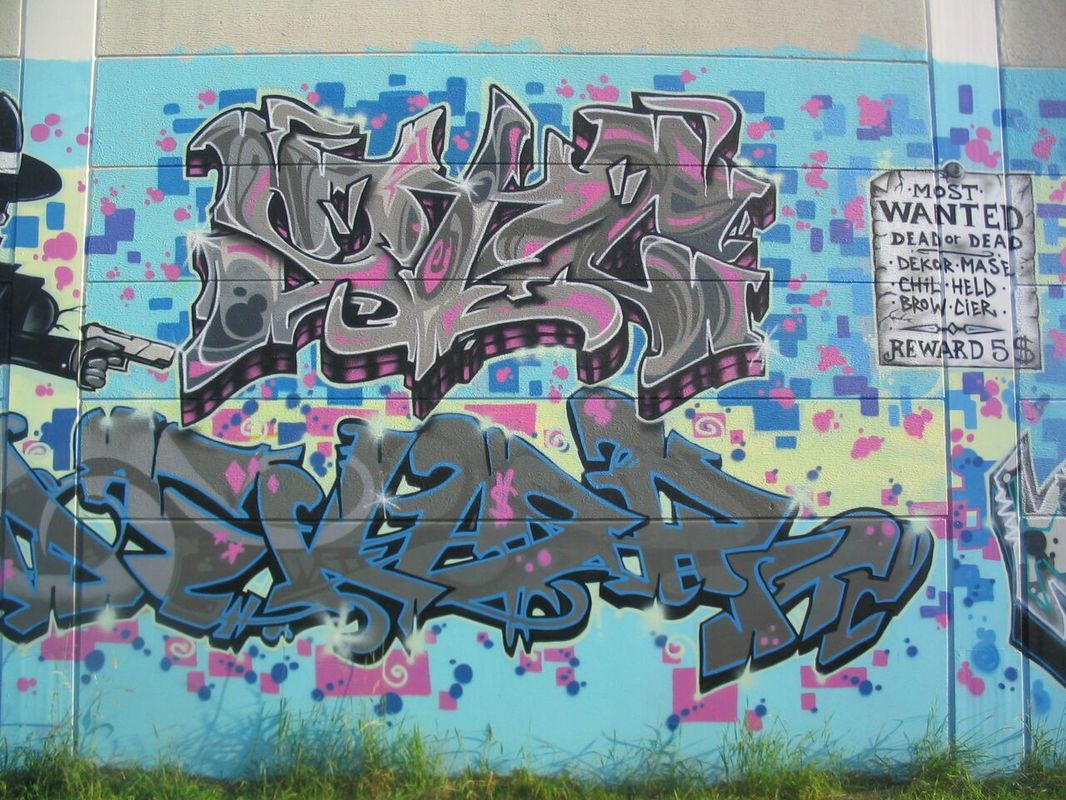 Graffiti Wall in Bayreuth - Photo by AMIDNIGHT - HELD, DEKOR, MASE