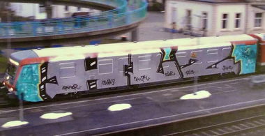 Graffiti Wall in Bayreuth - Photo by AMIDNIGHT - Bayreuth, HLS