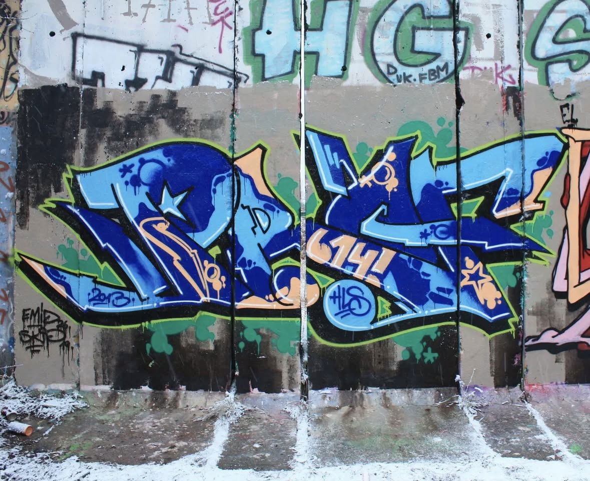 Graffiti Wall in Bayreuth - Photo by AMIDNIGHT - Bayreuth, prof, hls