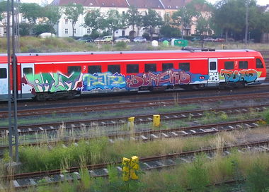 Graffiti Wall in Bayreuth - Photo by AMIDNIGHT - Bayreuth, 2H, FUAD