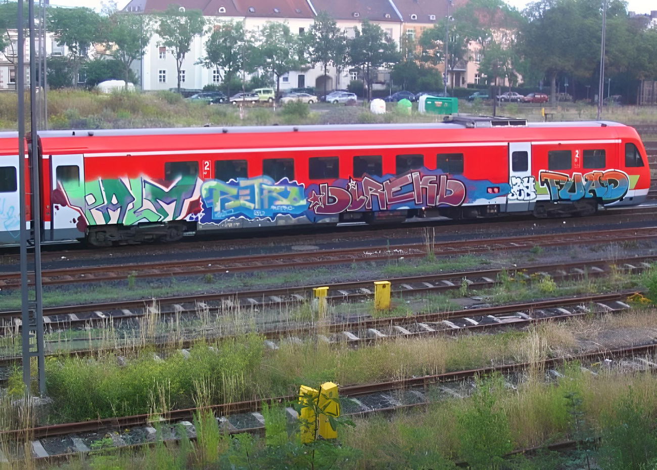 Graffiti Wall in Bayreuth - Photo by AMIDNIGHT - Bayreuth, 2H, FUAD