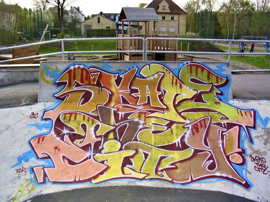 Graffiti Wall in Bayreuth - Photo by AMIDNIGHT - STC, TCR, Bayreuth