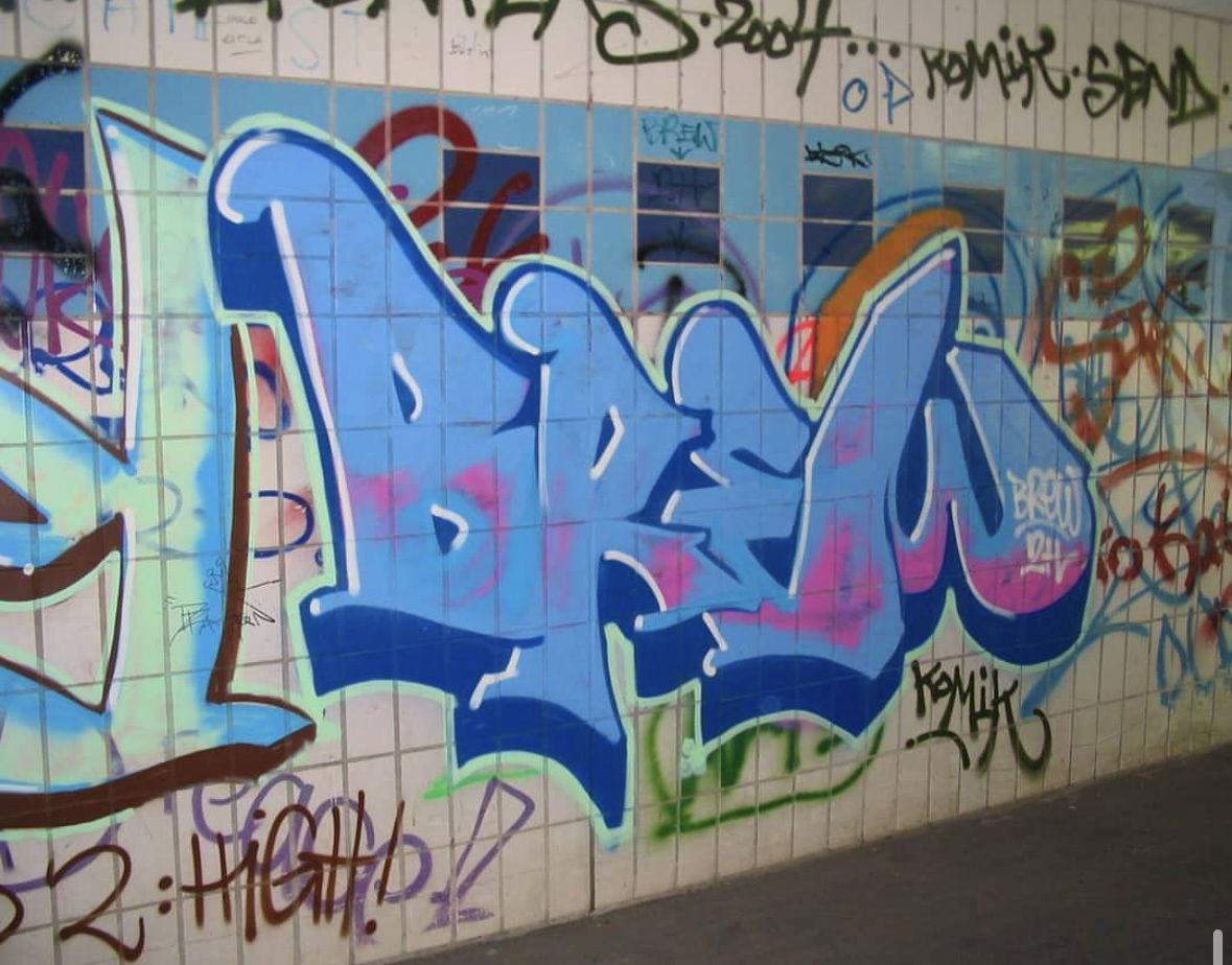 Graffiti Wall in Bayreuth - Photo by AMIDNIGHT - Bayreuth, brew, 2h