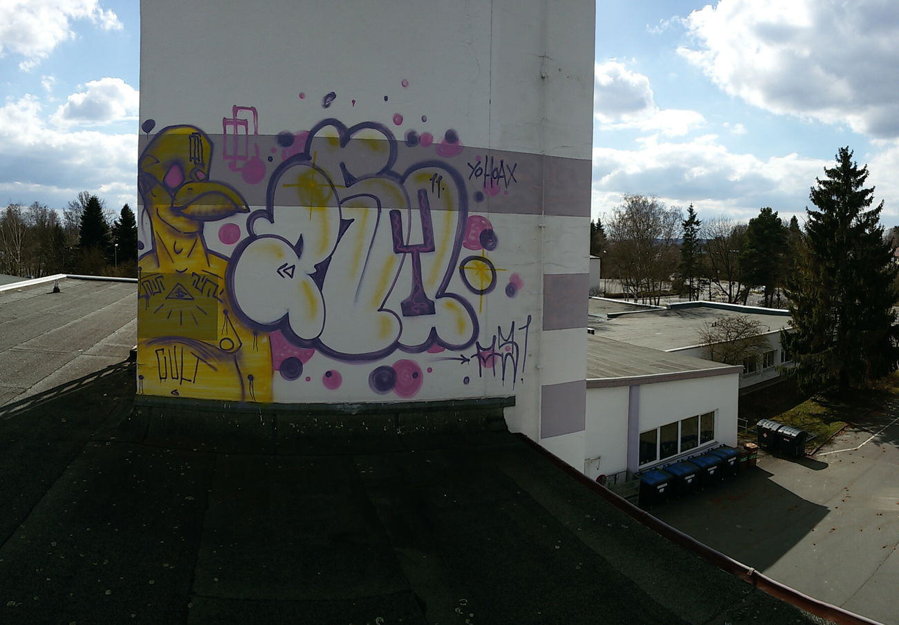 Graffiti Wall in Bayreuth - Photo by AMIDNIGHT - Bayreuth, ASYL, FMG