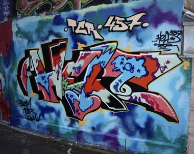 Graffiti Wall in Bayreuth - Photo by AMIDNIGHT - Bayreuth, HELD, 457