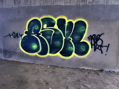 Graffiti Wall in Bayreuth - Photo by AMIDNIGHT - Bayreuth, FMG, ASYL