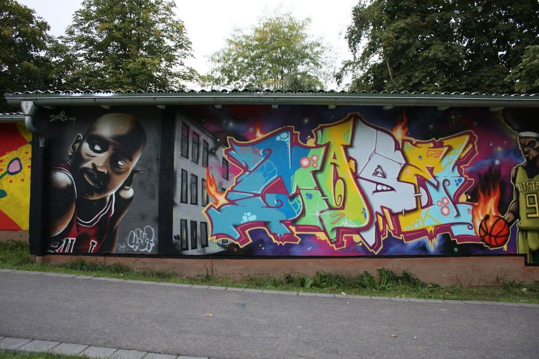 Graffiti Wall in Bayreuth - Photo by AMIDNIGHT - Bayreuth, 457, Mase