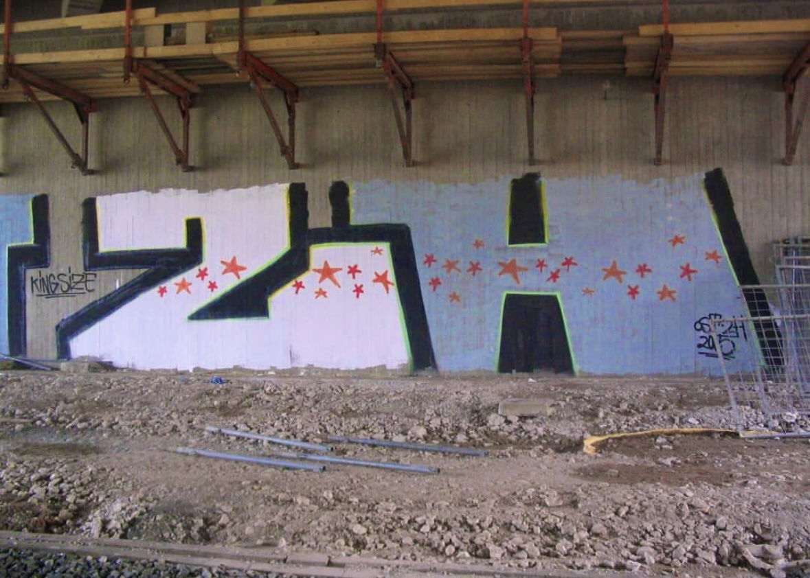 Graffiti Wall in Bayreuth - Photo by AMIDNIGHT - Bayreuth, 2h