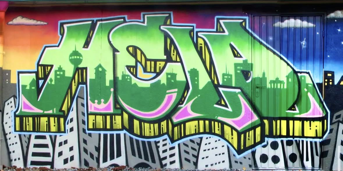 Graffiti Wall in Bayreuth - Photo by AMIDNIGHT - Held, Mase, 457Crew