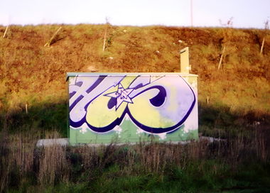 Graffiti Wall in Bayreuth - Photo by AMIDNIGHT - Bayreuth, HLS