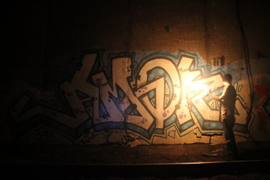 Graffiti Wall - Photo by AMOR