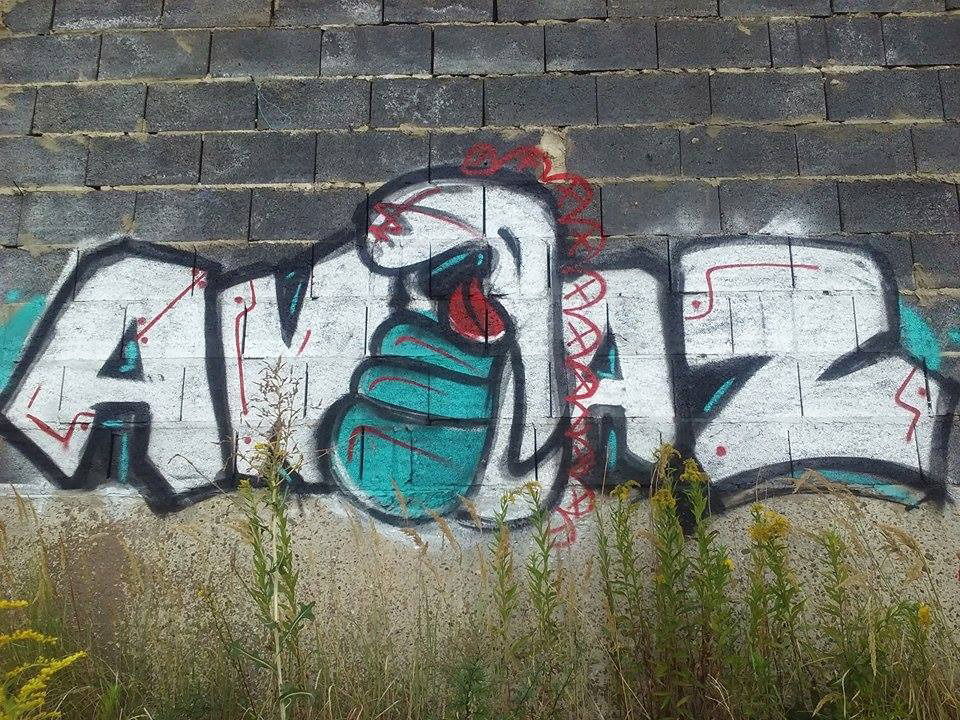 Graffiti Bombing - Photo by ANAZCREW - ANAZ