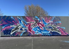 Graffiti Wall in Naila - Photo by ANGER (2026)