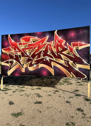 Graffiti Wall in Nuremberg - Photo by ANGER