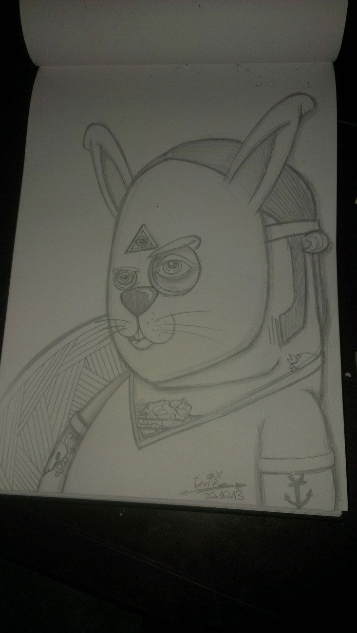 Graffiti Sketch - Photo by ANTIHENRY