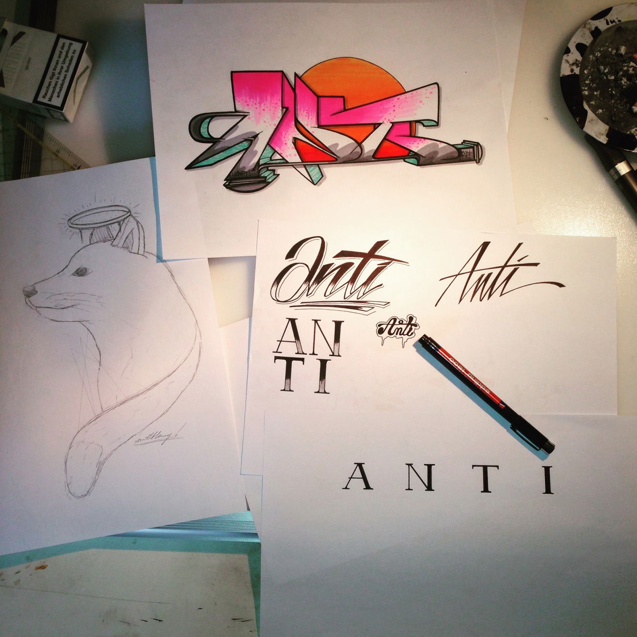 Graffiti Sketch - Photo by ANTIHENRY