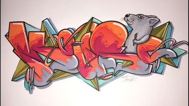 Graffiti Sketch - Photo by ANTIHENRY