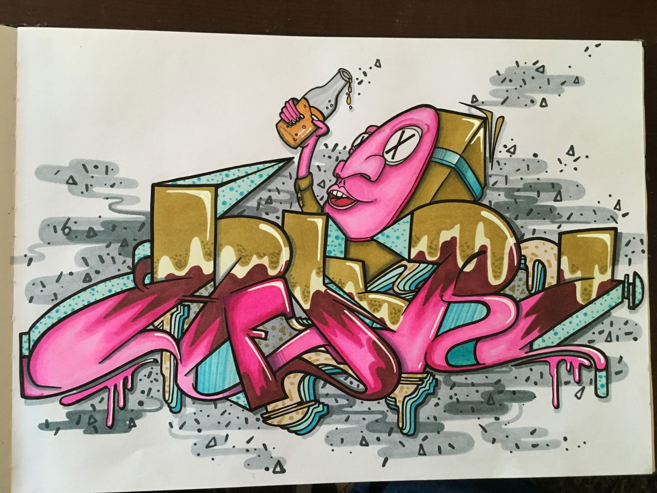 Graffiti Sketch - Photo by ANTIHENRY