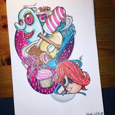 Graffiti Sketch - Photo by ANTIHENRY