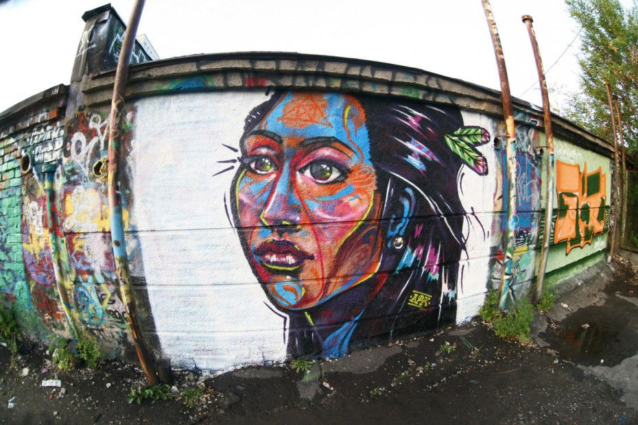 Graffiti Wall - Photo by APK