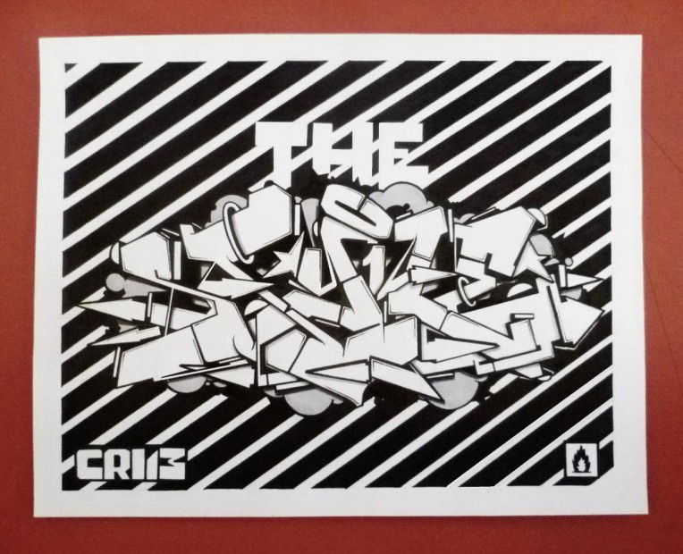 Graffiti Sketch - Photo by AREA