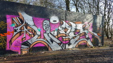 Graffiti Wall - Photo by AROK