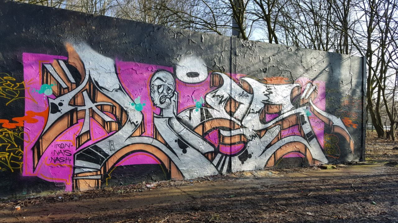 Graffiti Wall - Photo by AROK