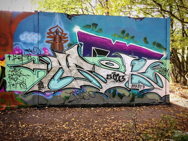 Graffiti Wall - Photo by AROK - arok