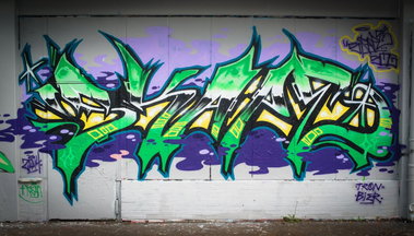 Graffiti Wall in Hamburg - Photo by AROK - SKAPE, SOG, TRON (2014)
