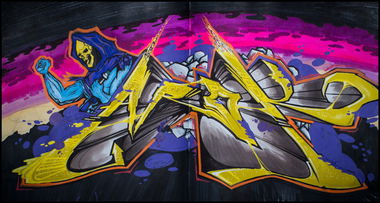 Graffiti Sketch - Photo by AROK - AROK, SOG (2013)