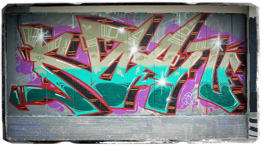 Graffiti Wall - Photo by AROK - R.I.P, KEAN, AROK (2014)