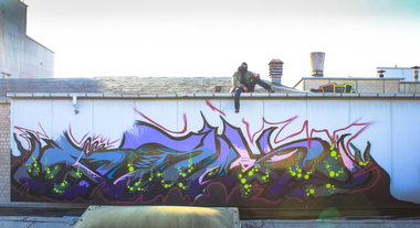 Graffiti Wall - Photo by AROK - AROK, SOG (2010)