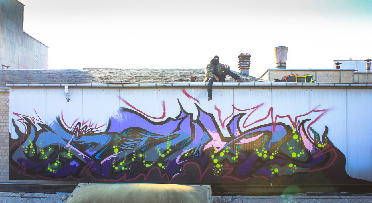 Graffiti Wall - Photo by AROK - AROK, SOG (2010)