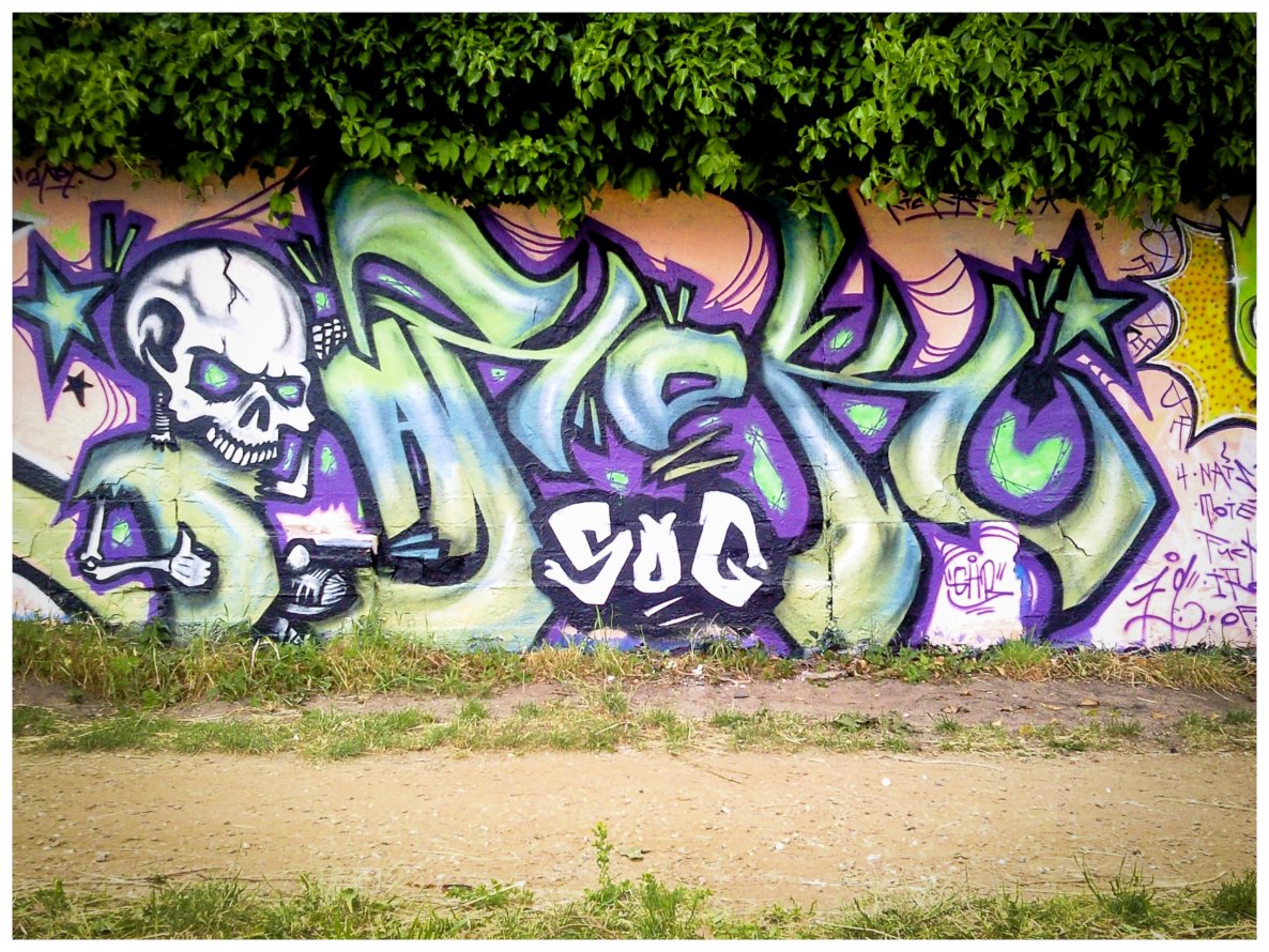 Graffiti Wall - Photo by AROK - AROK (2008)
