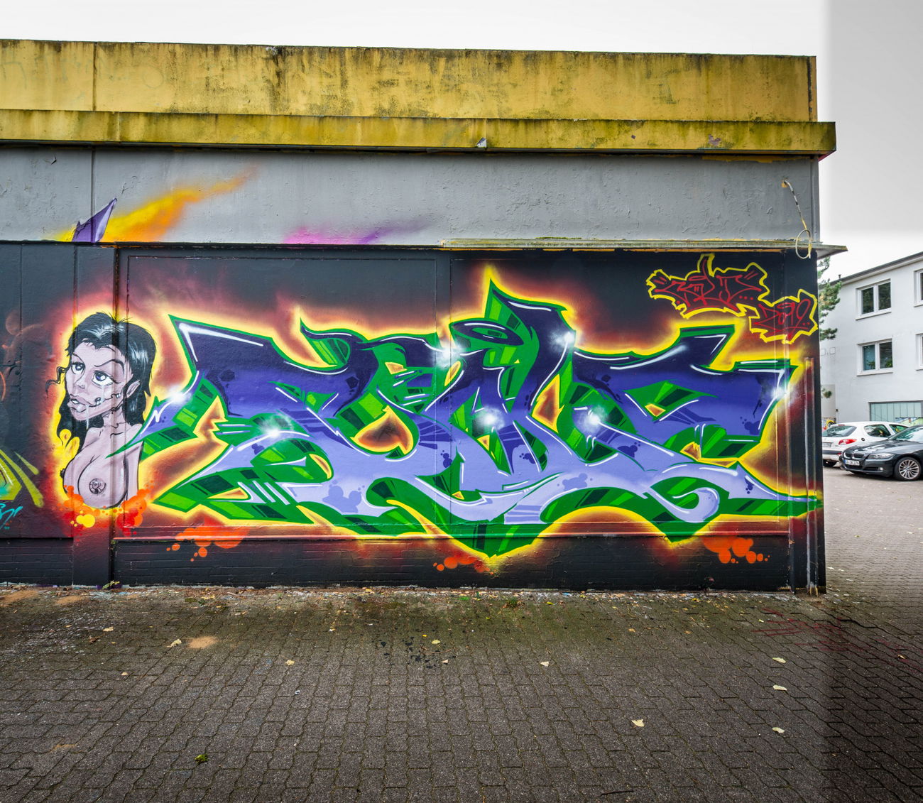 Graffiti Wall - Photo by AROK - cold (2019)