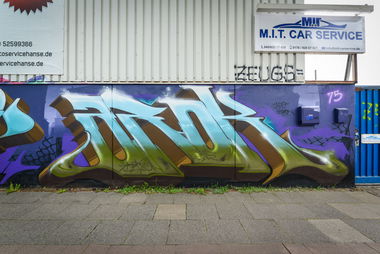 Graffiti Wall - Photo by AROK - arok (2020)