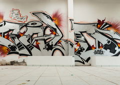 Graffiti Wall - Photo by AROK - coldhamburgaroksog2019