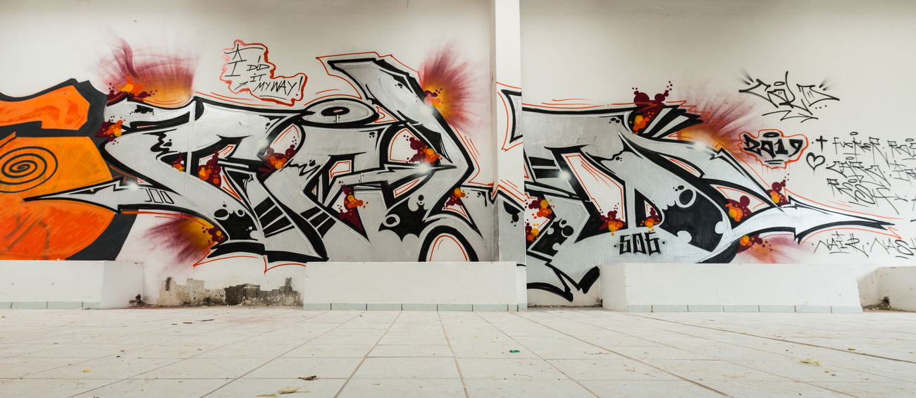 Graffiti Wall - Photo by AROK - coldhamburgaroksog2019