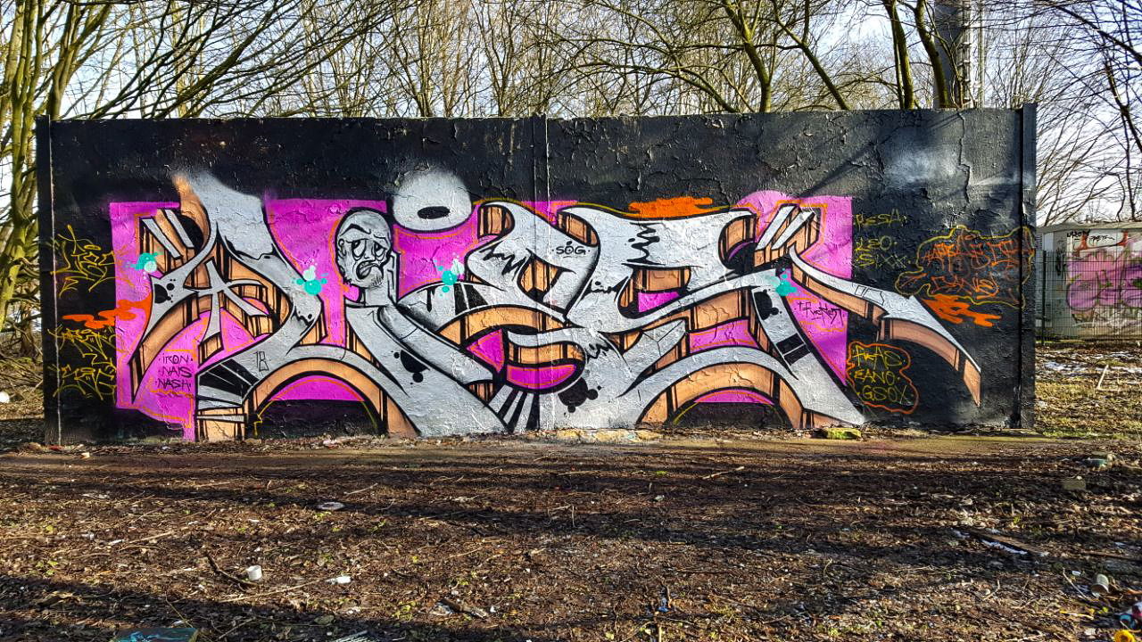 Graffiti Wall - Photo by AROK