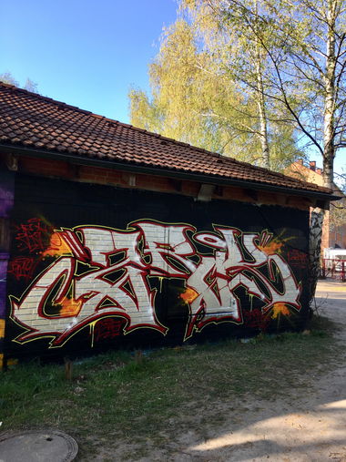 Graffiti Wall - Photo by AROK - arok (2019)