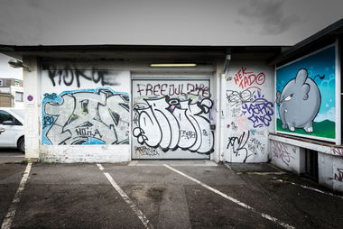 Graffiti Wall - Photo by AROK - aroksog (2018)