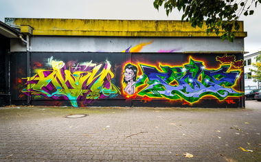 Graffiti Wall - Photo by AROK - ohm, cold (2019)