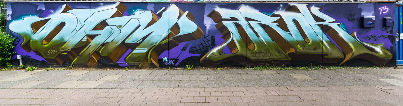 Graffiti Wall - Photo by AROK - ohmarok (2020)