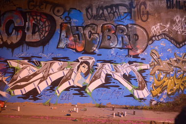 Graffiti Wall - Photo by AROK - SOG, SUCKER, FUCKER (2016)