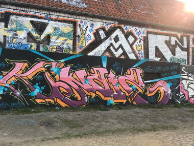 Graffiti Wall - Photo by AROK - SOGEANOIBON (2017)
