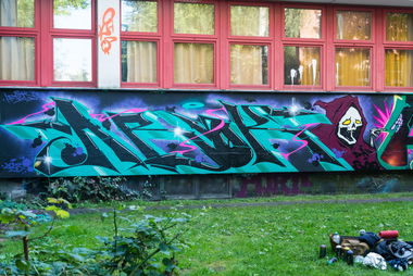 Graffiti Wall - Photo by AROK - arok (2023)