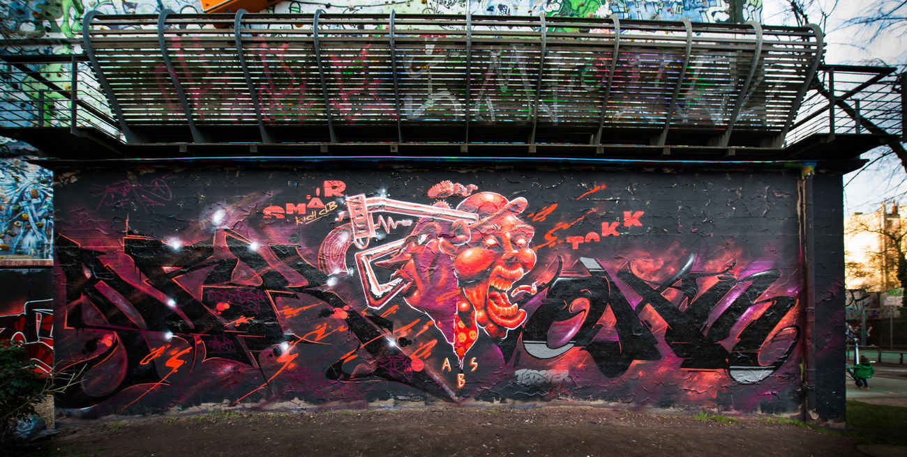 Graffiti Wall - Photo by AROK - aroksmärtokkohmtedster (2020)